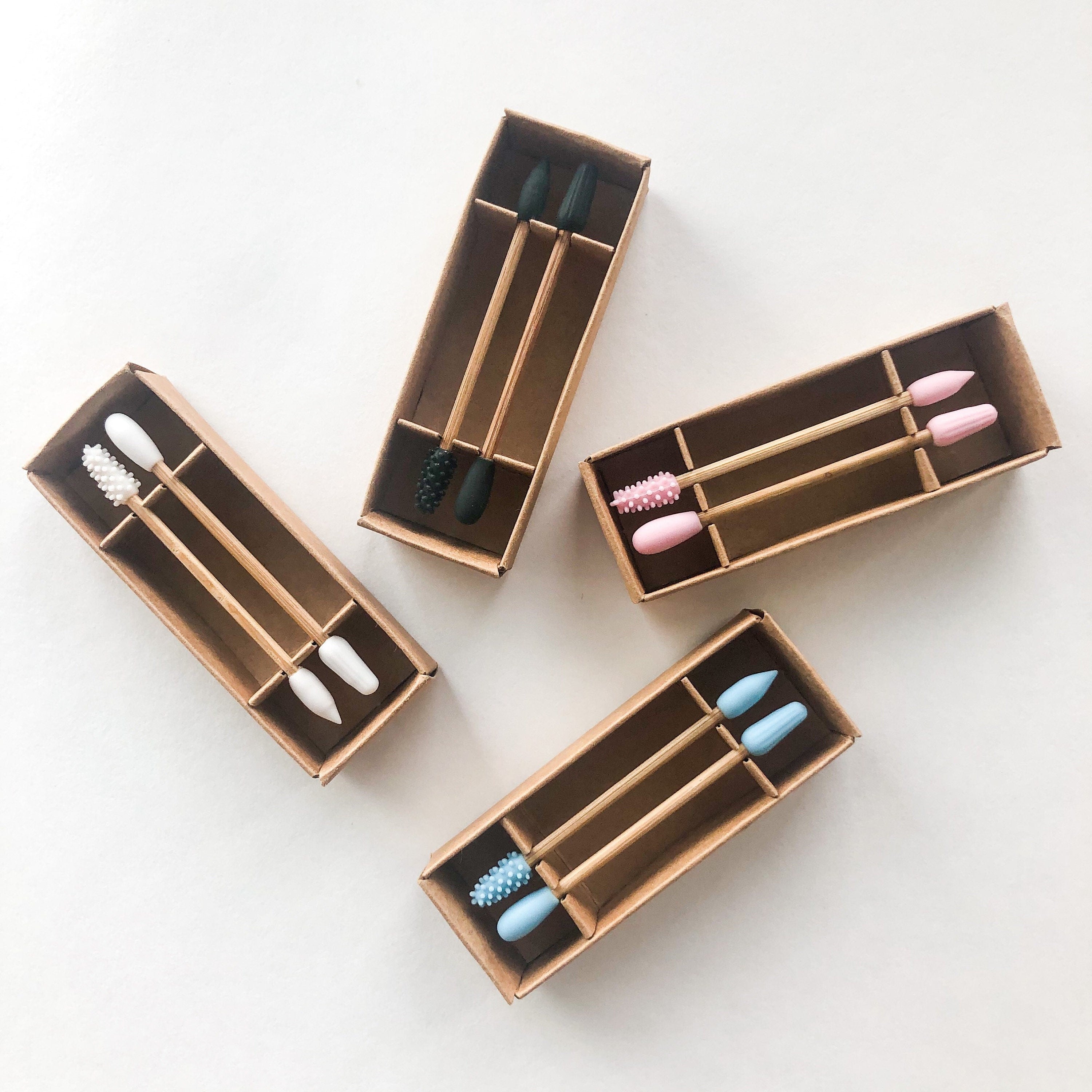 Reusable Bamboo & Silicone Q-tips