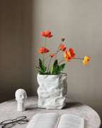 Crumpled Ceramic Vase