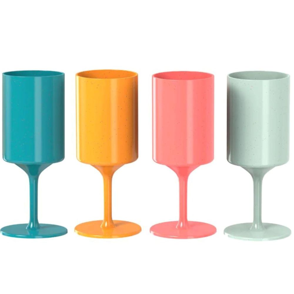 Knork Eco Stems — 4-Pack outdoor wineglass