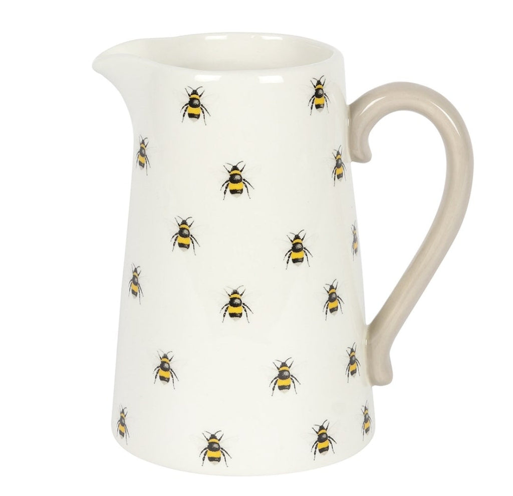 Ceramic Bee Flower Jug