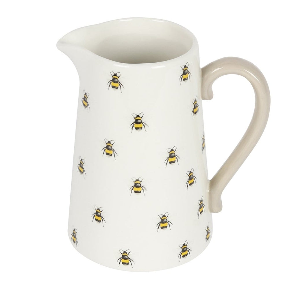 Ceramic Bee Flower Jug