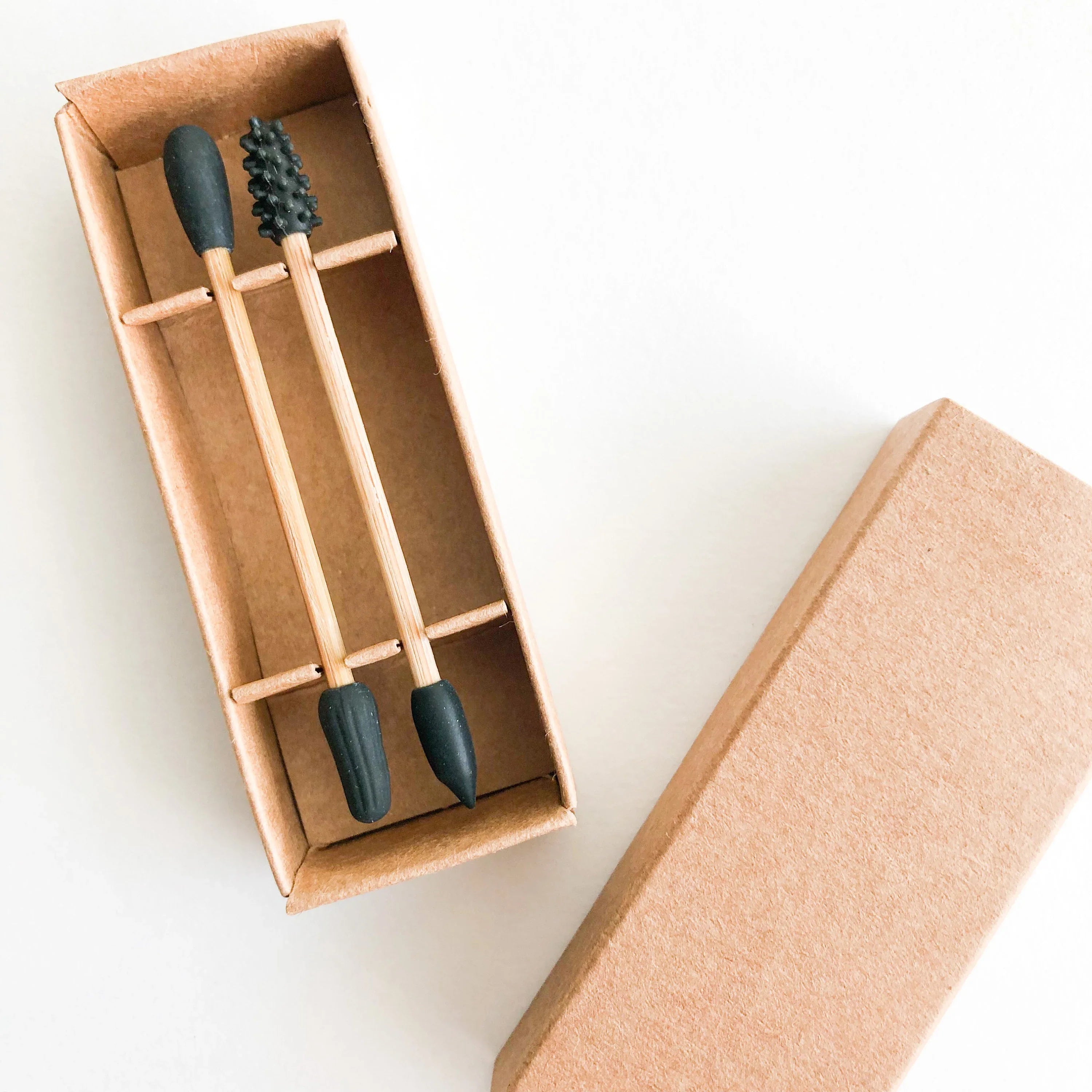 Reusable Bamboo & Silicone Q-tips