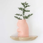 Fluxo Ceramic Vase -  Large Pink